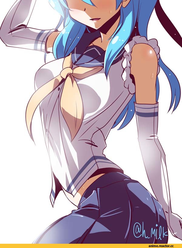 miuku (marine sapphire), Urakaze, Kantai Collection, Anime