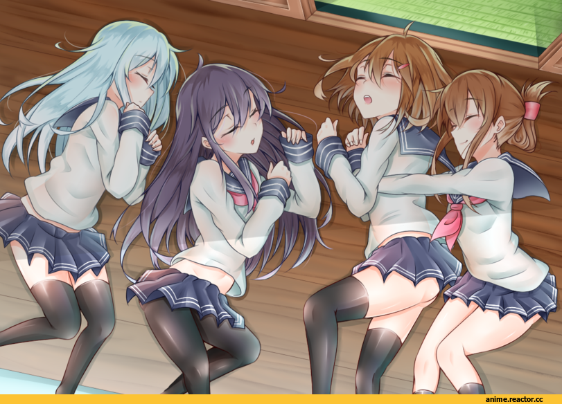 Hibiki (Kantai Collection), Kantai Collection, akatsuki (kantai collection), ikazuchi (kantai collection), Inazuma (Kantai Collection), Anime