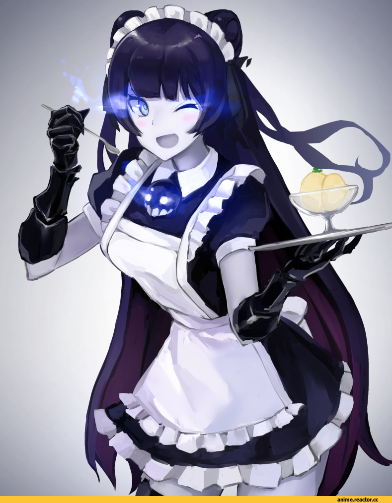 weasel (close-to-the-edge), Light Cruiser Oni, Kantai Collection, Maid, Anime