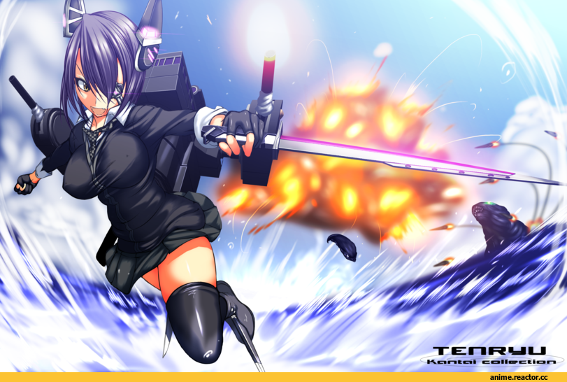 Kantai Collection, tenryuu (kantai collection), Anime