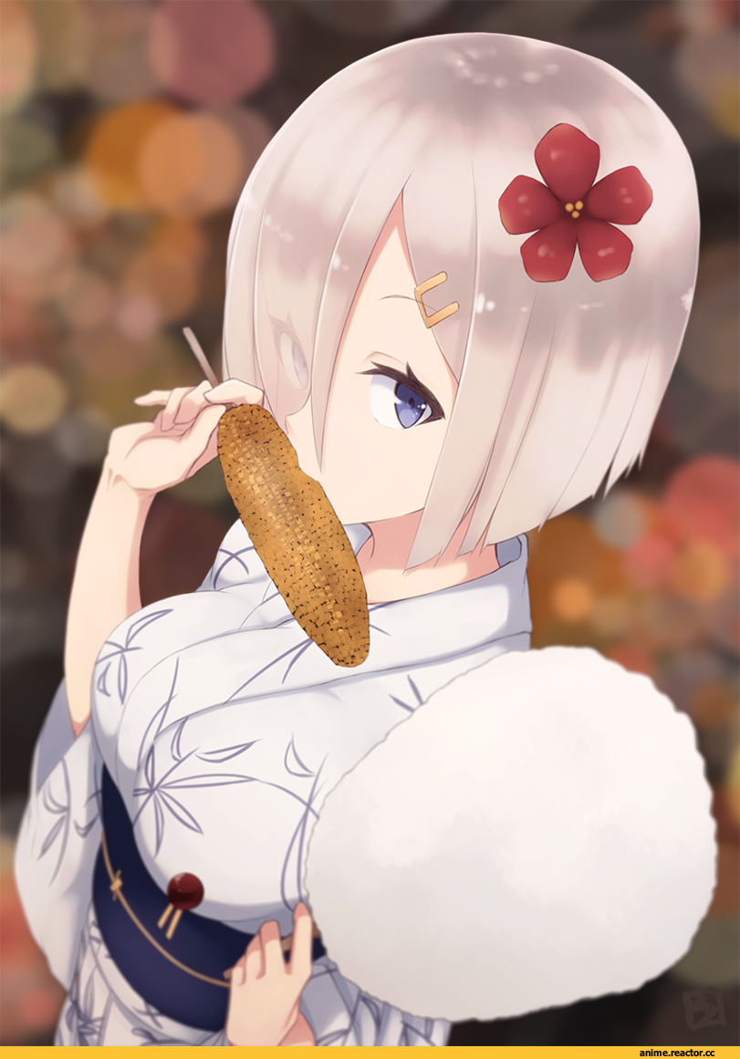 Hamakaze (Kantai Collection), Kantai Collection, mku, Anime