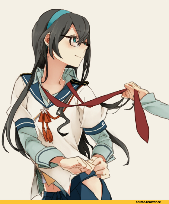 ree, Ooyodo (Kantai Collection), Kantai Collection, Megane, Anime