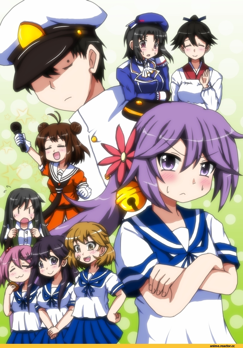 Kantai Collection, admiral shiro (shino), akebono (kantai collection), asashio (kantai collection), Houshou (Kantai Collection), Naka (Kantai Collection), Oboro (Kantai Collection), Sazanami (Kantai Collection), Takao (Kantai Collection), Ushio (Kantai Collection), Anime