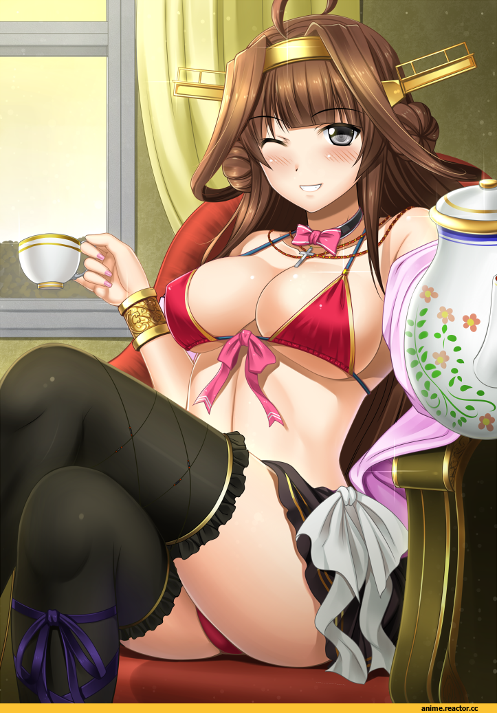 Kongou (Kantai Collection), Kantai Collection, shibata rai, Anime Ero Swim, Anime Ero, Anime