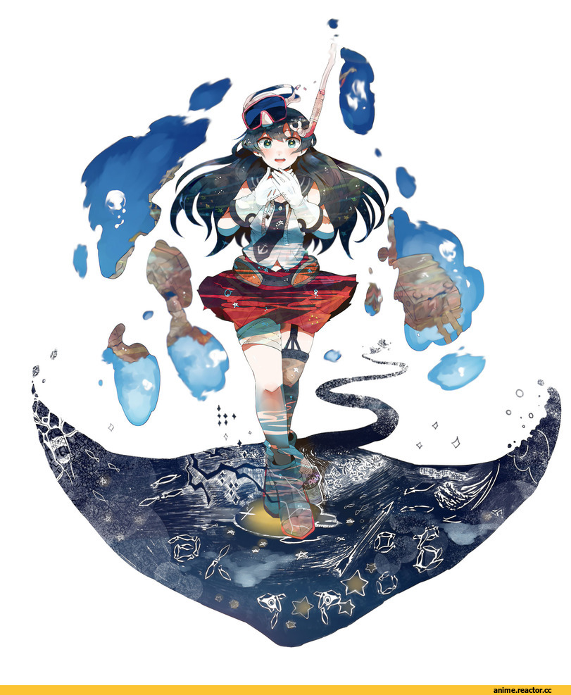 Kazagumo (Kantai Collection), Kantai Collection, itomugi-kun (Ringetsumon), Anime