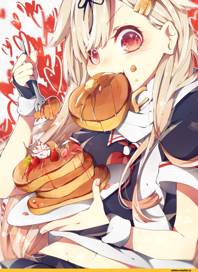 Yuudachi, Kantai Collection, sumoffu, Anime