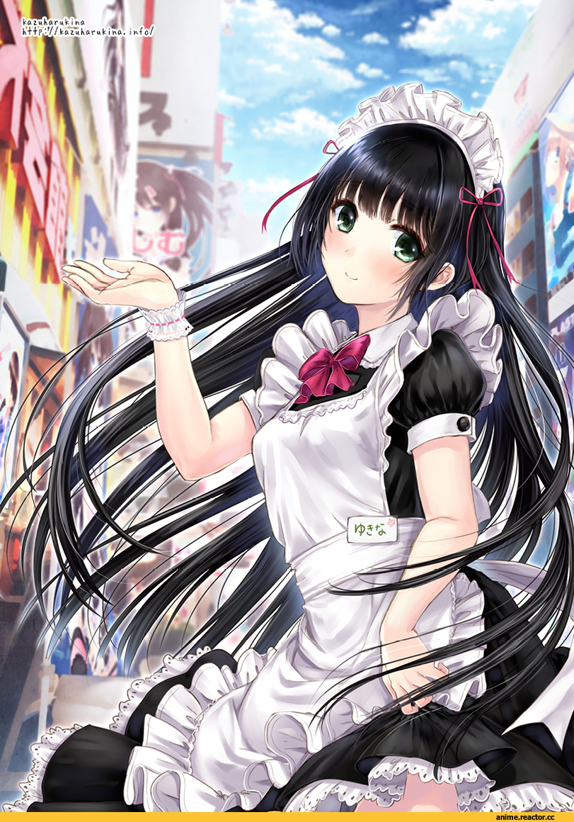 Kazuharu Kina, Anime Art, AO, Maid, Anime