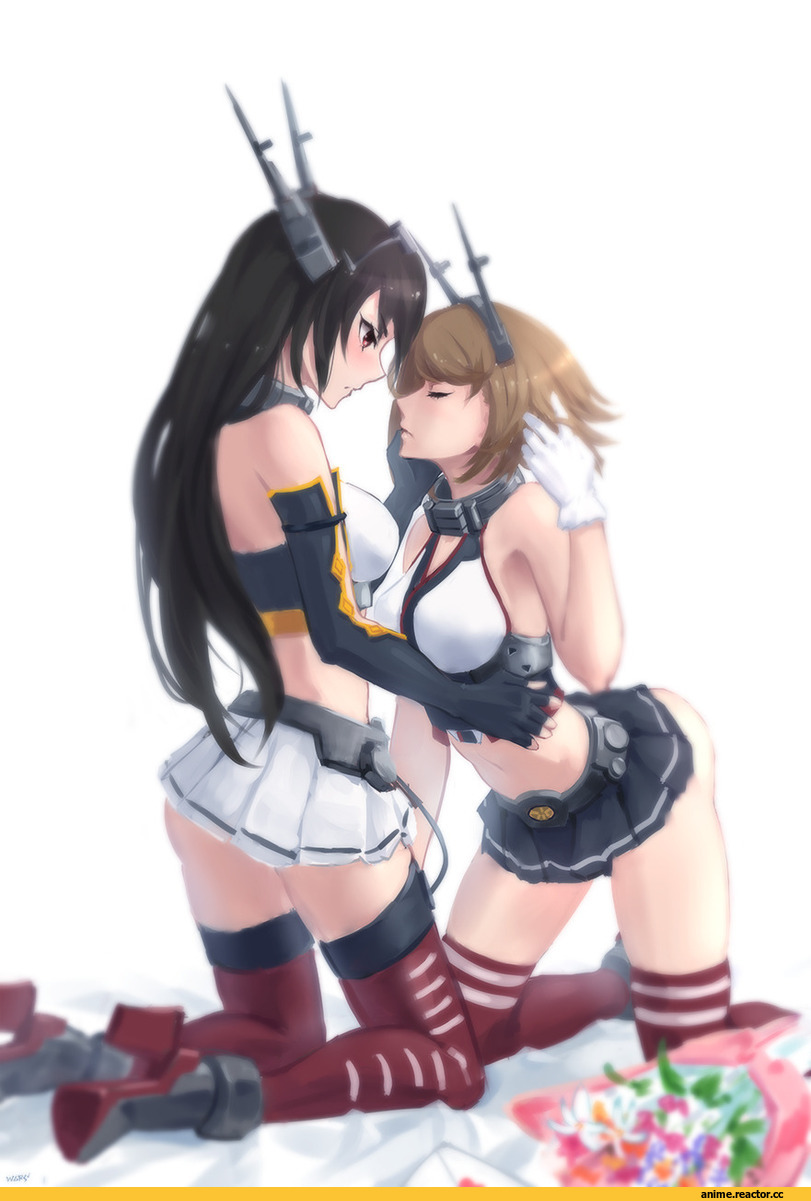 Mutsu, Kantai Collection, nagato, worst (am-worst), Shoujo Ai, Anime