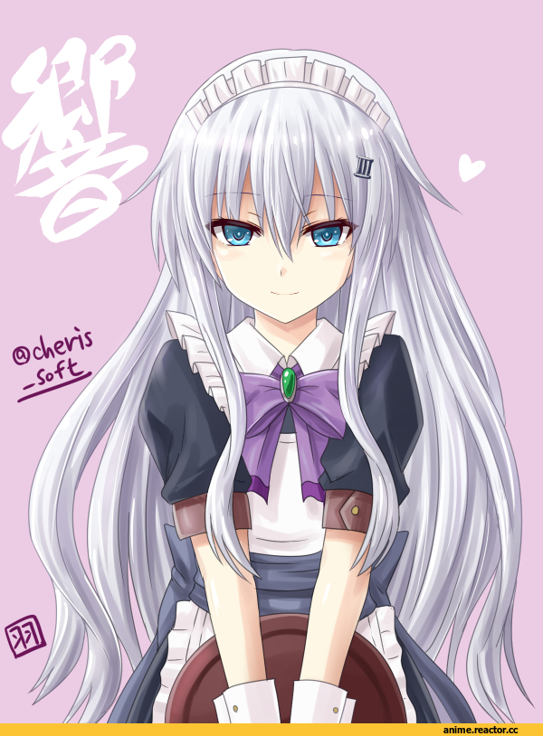 Kantai Collection, Hibiki (Kantai Collection), haura akitoshi, Maid, Anime