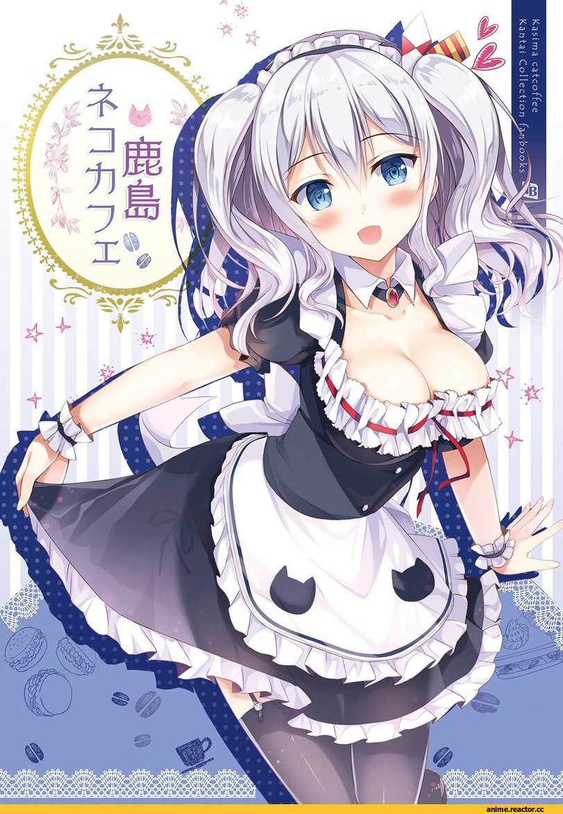 Sousouman, Anime Art, Kashima (Kantai Collection), Kantai Collection, Maid, Anime
