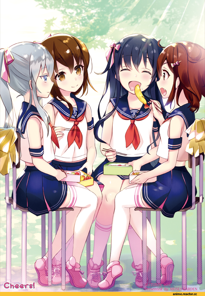 Ikazuchi, Kantai Collection, ayakawa akari, Hibiki (Kantai Collection), akatsuki (kantai collection), Inazuma (Kantai Collection), Anime