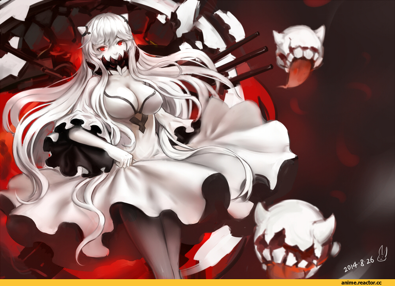 Midway Hime, Kantai Collection, Anime Art, kirigaku luo, Shinkaisei-kan, Anime