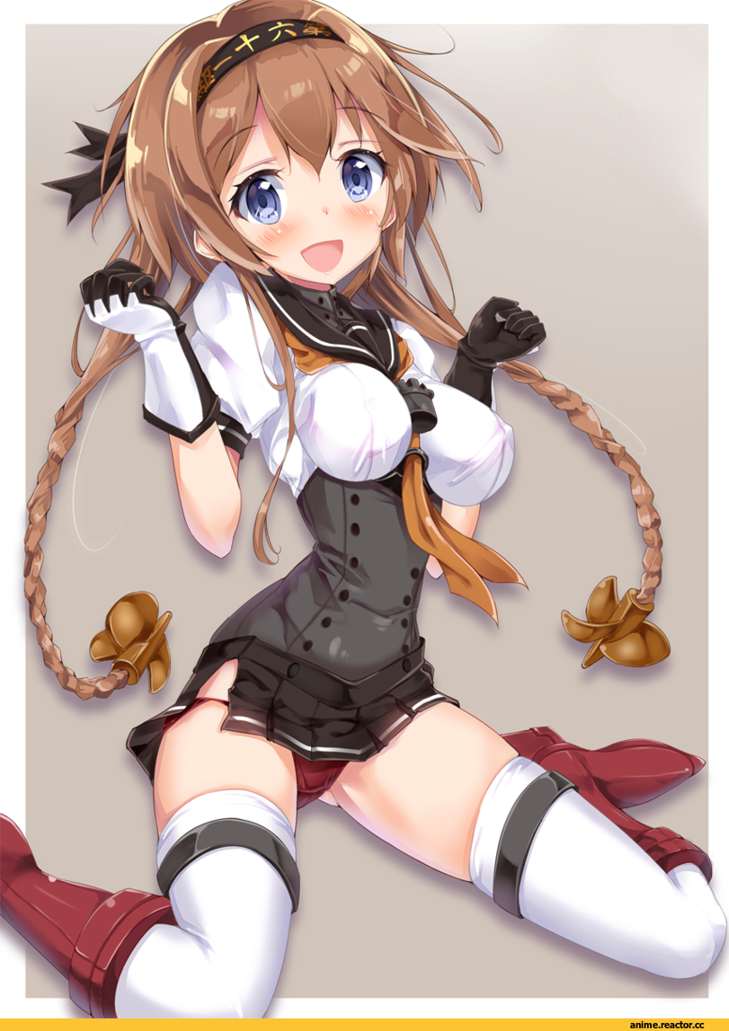 Teruzuki (Kantai Collection), Kantai Collection, Anime Adult pantsu, Anime Ero, fukuda shuushi, Anime