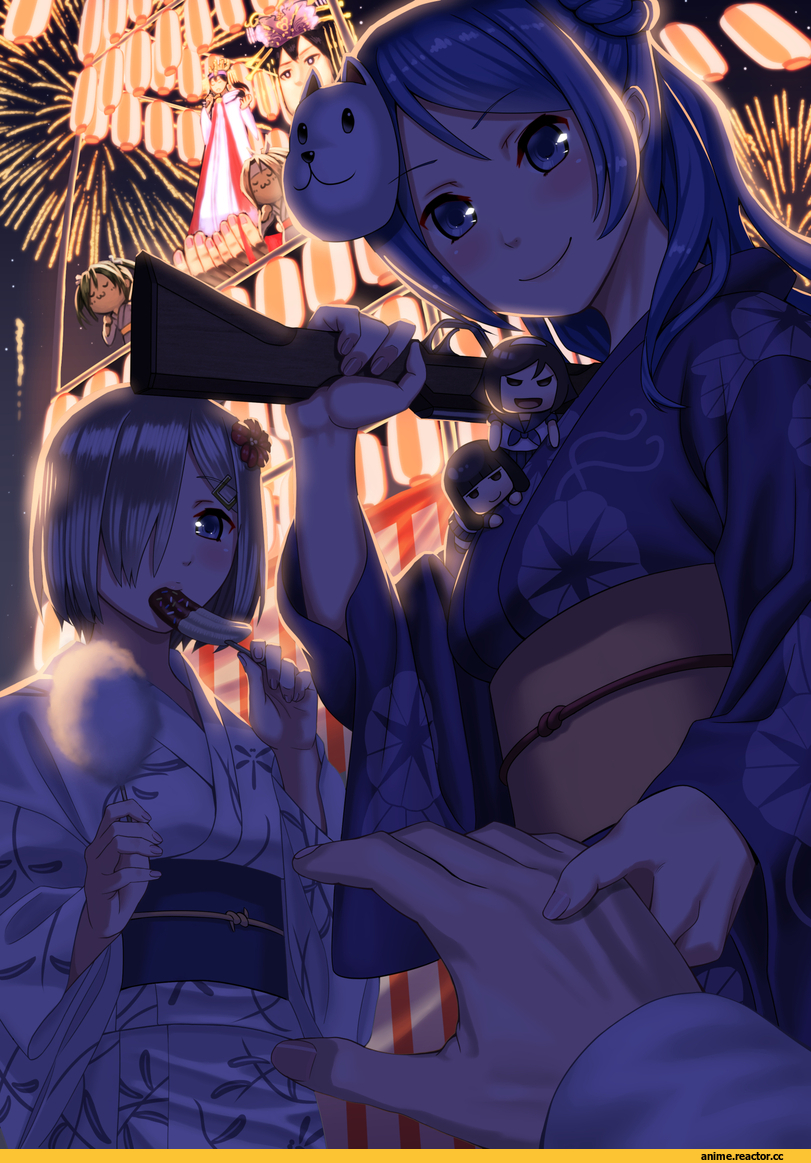 Hamakaze (Kantai Collection), Kantai Collection, Misumi (Niku-Kyu), Urakaze, Zuihou, Zuikaku, Anime