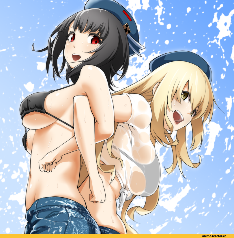 Atago (Kantai Collection), Kantai Collection, Takao (Kantai Collection), Anime Ero Swim, Anime Ero, Anime Adult Wet, Anime