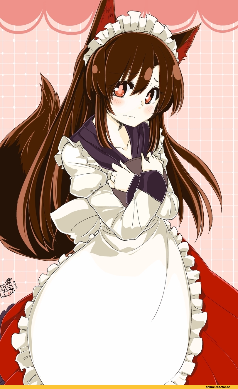 Touhou Project, Imaizumi Kagerou, azumaya toushirou, Maid, Inumimi, Animal Ears, Anime