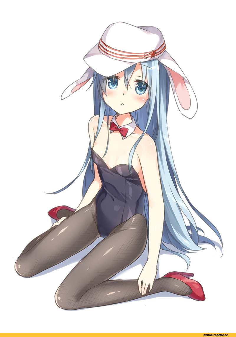 Verniy, Kantai Collection, Usagimimi, Animal Ears, Anime Art, Shima (shima je), Anime