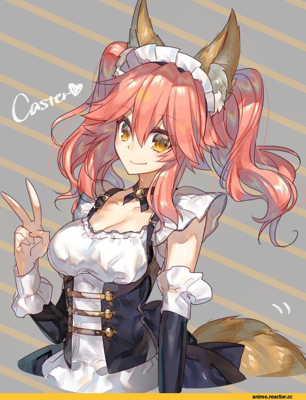 Caster (Fate/Extra), Fate/Extra, Fate (series), chokoan (tyokoa4649), Maid, Anime