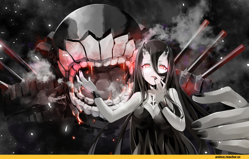 Aircraft Carrier Water Oni, Kantai Collection, Battleship-symbionic hime, battleship hime, Anime