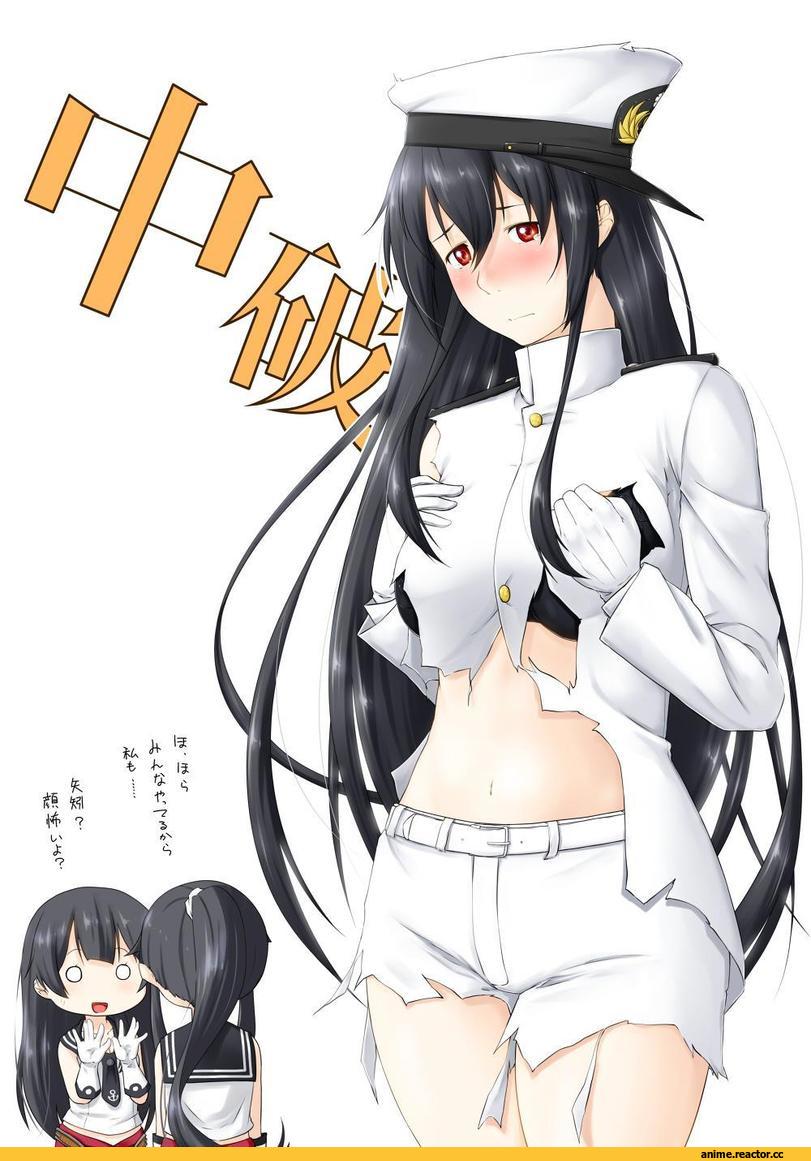 Female Admiral (Kantai Collection), Kantai Collection, Agano, tatebayashi sakurako, yahagi (kantai collection), Anime Art, Niwatazumi, Anime