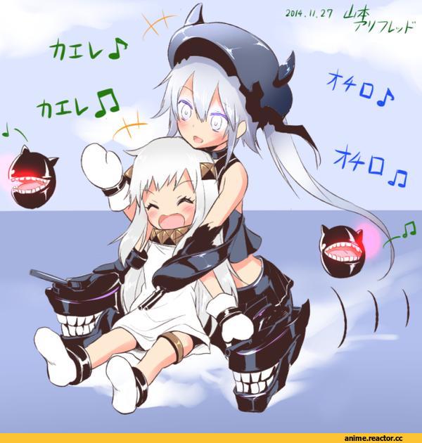 Northern Ocean Hime, Kantai Collection, Destroyer Hime, Anime