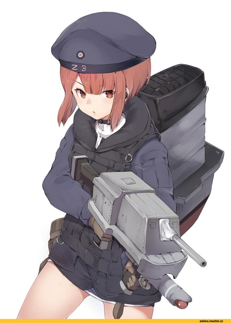 Z3 Max Schultz (Kantai Collection), Kantai Collection, Sumisu (Mondo), Anime Art, Anime
