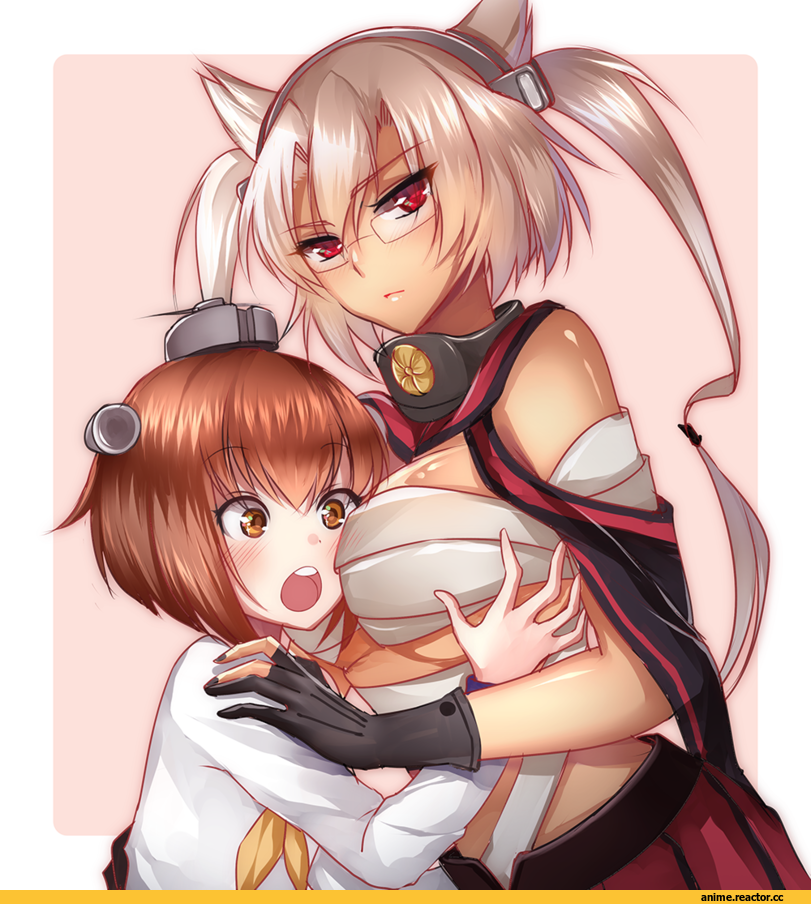 Yukikaze (Kantai Collection), Kantai Collection, Musashi (Kantai Collection), meaomao, Anime