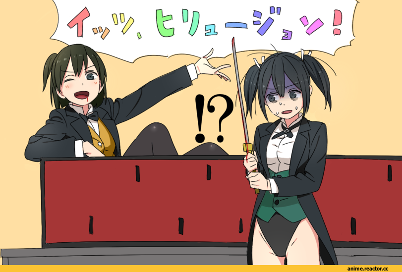 Hiryuu, Kantai Collection, Souryuu (Kantai Collection), Kinosuke (Sositeimanoga), Anime Art, Anime