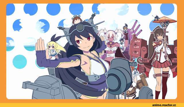 anime gif, Nagato (Kantai Collection), Kantai Collection, Yamato (Kantai Collection), Mutsu (Kantai Collection), Musashi (Kantai Collection), shimakaze (kantai collection), Yukikaze (Kantai Collection), Anime