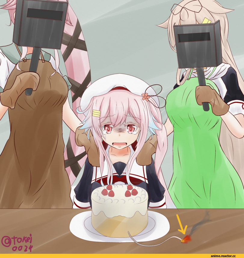 Yura (Kantai Collection), Kantai Collection, Harusame (Kantai Collection), yuudachi (kantai collection), noyomidx, Anime