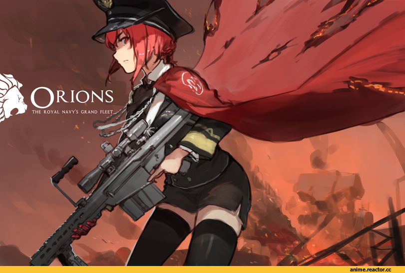 HMS Orion (Siirakannu), Jeanex, Anime Original, Anime Art, Kantai Collection, Kantai Original, Anime