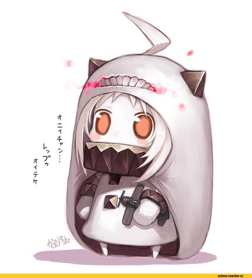 Northern Ocean Hime, Kantai Collection, hibanar, crossover, Himouto! Umaru-chan, Anime