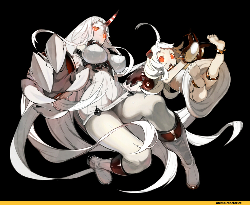 Seaport Hime, Kantai Collection, Northern Ocean Hime, bukurote, Anime