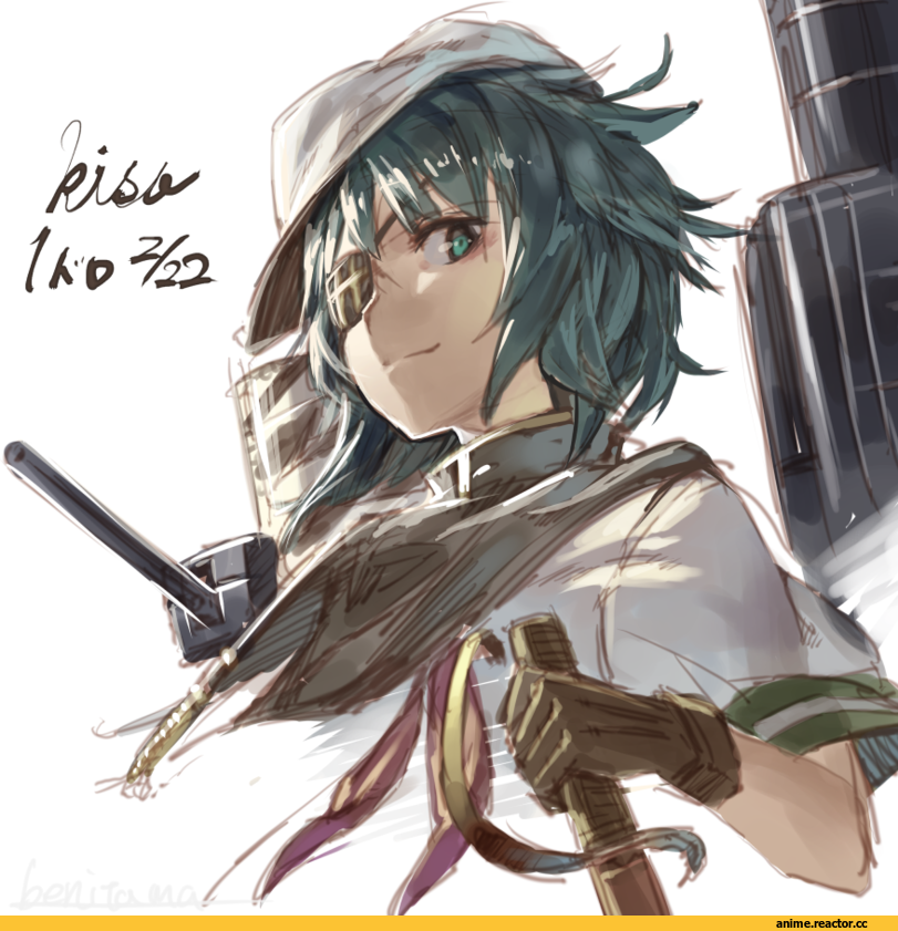Kiso, Kantai Collection, Anime Art, benitama, Anime