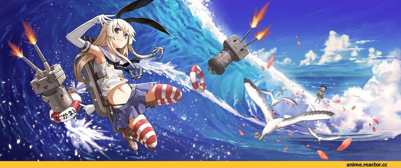 Shimakaze, Kantai Collection, Anime Art, benitama, Anime
