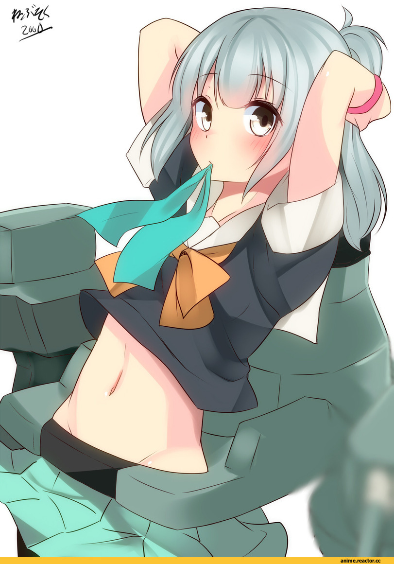 yuubari (kantai collection), Kantai Collection, nebusoku2000, Anime