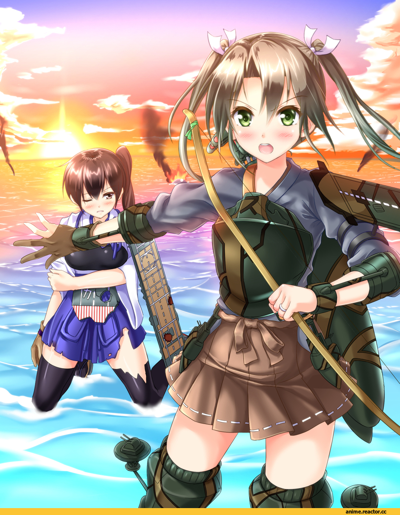 Kaga (Kantai Collection), Kantai Collection, Zuikaku, kyamu (qqea92z9n), Anime