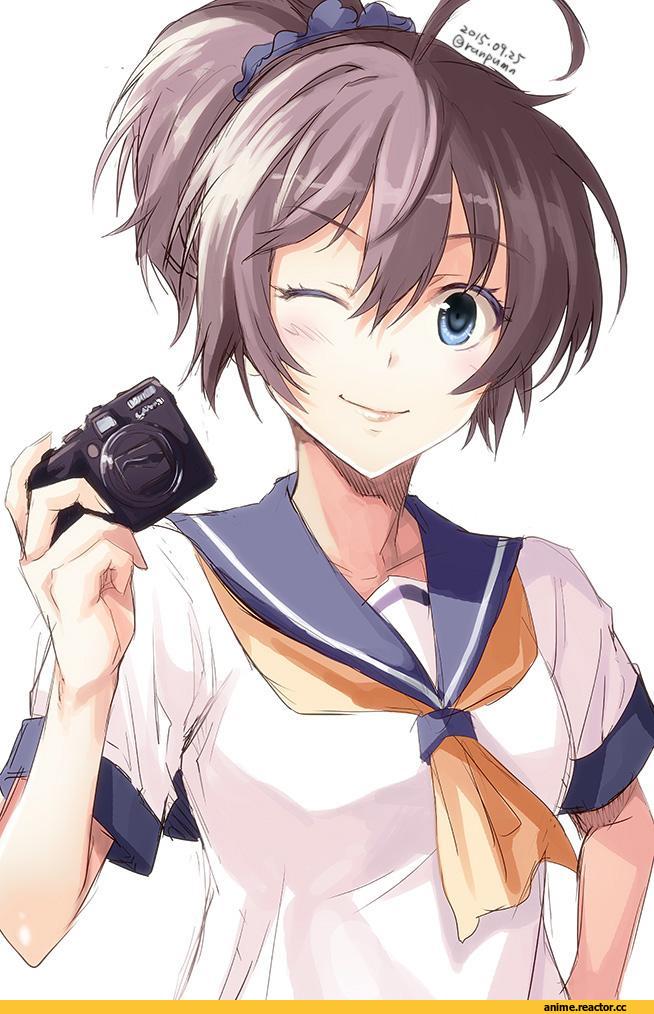 Aoba (Kantai Collection), Kantai Collection, Anime Art, Tomozo Kaoru, Anime