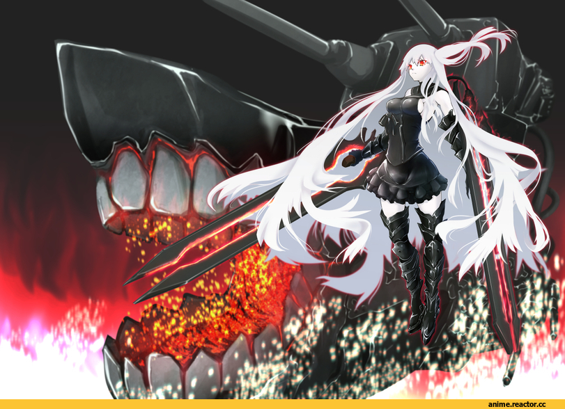 Aircraft Carrier Oni, Kantai Collection, big.g, Anime
