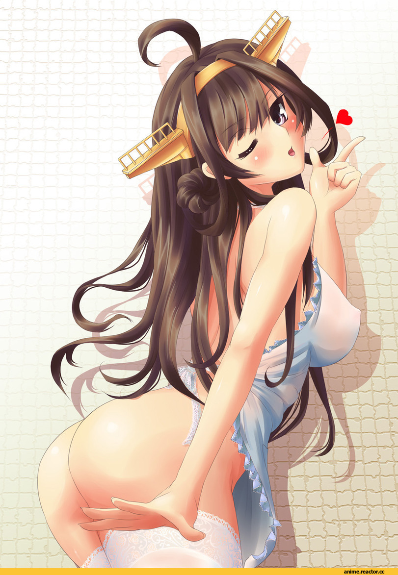 Kongou (Kantai Collection), Kantai Collection, Anime Art, ahsiu, Anime Ero Ass, Anime Ero, Anime