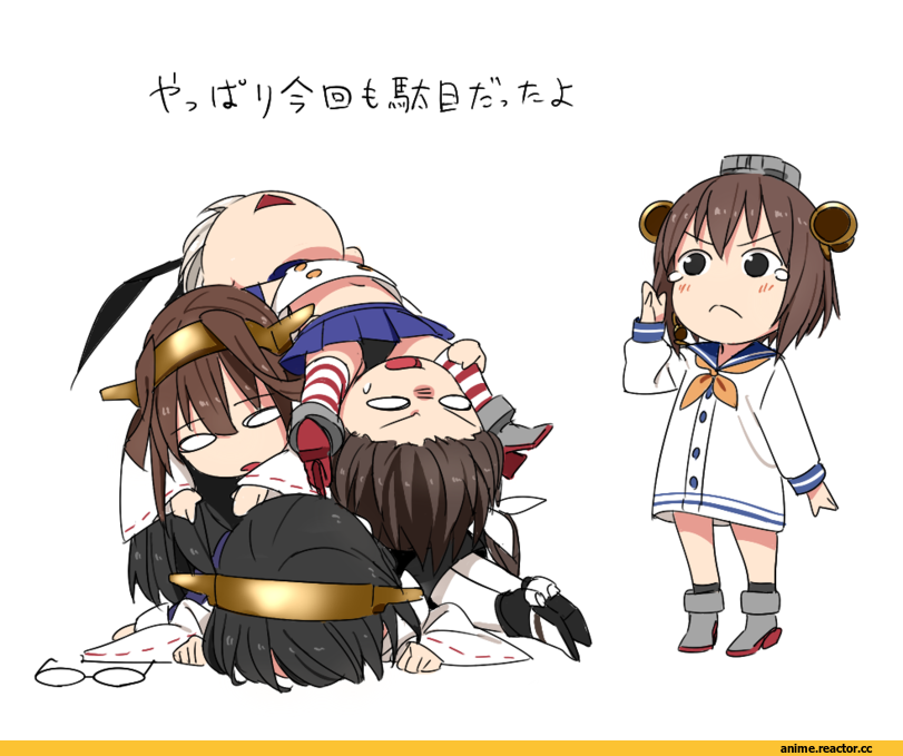 Haguro, Kantai Collection, Kirishima (Kantai Collection), Kongou (Kantai Collection), Shimakaze, Yukikaze, Tone (Kantai Collection), Kinosuke (Sositeimanoga), Anime Art, Anime