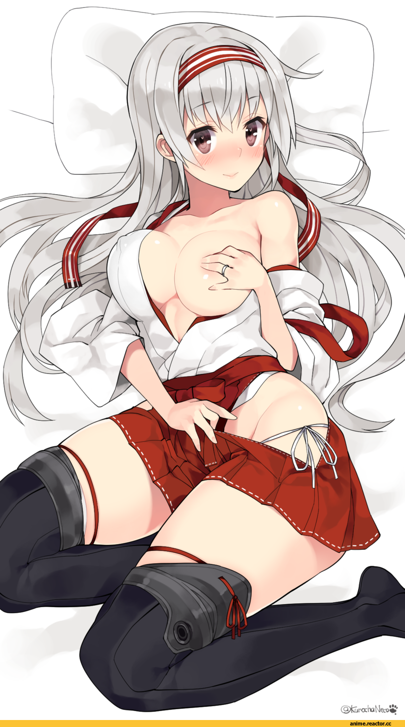 Shoukaku, Kantai Collection, Anime Art, kuro chairo no neko, Anime Ero, Anime