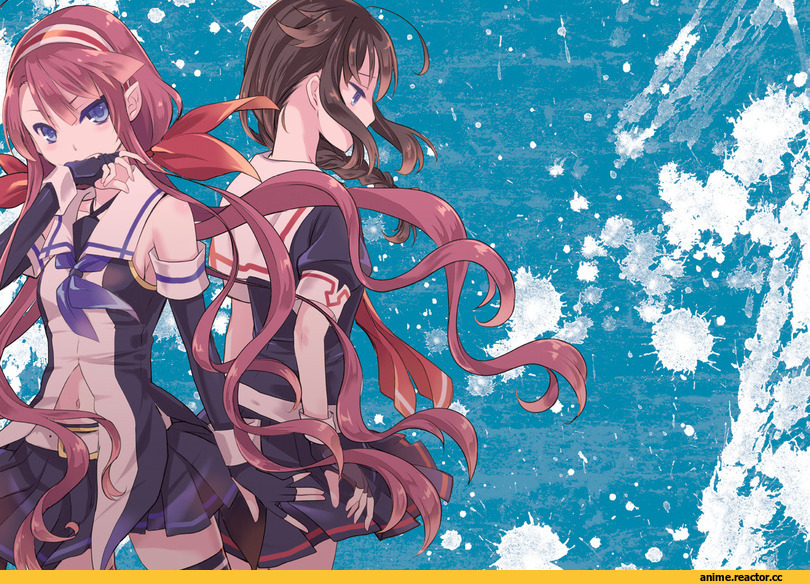 Kawakaze (Kantai Collection), Kantai Collection, Shigure (Kantai Collection), aikawa ruru, Anime Art, Anime