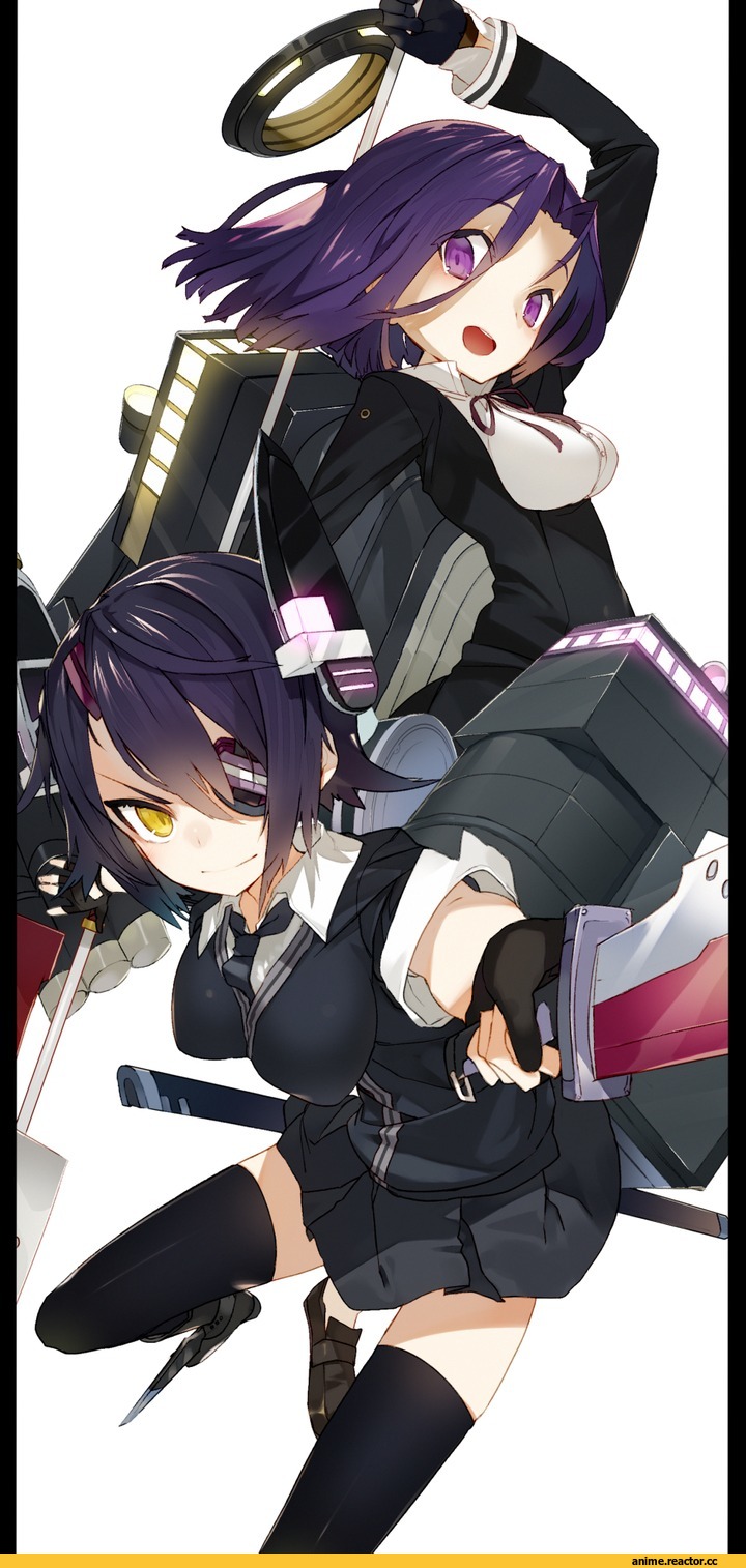 tenryuu (kantai collection), Kantai Collection, tatsuta (kantai collection), karei(artist), Anime