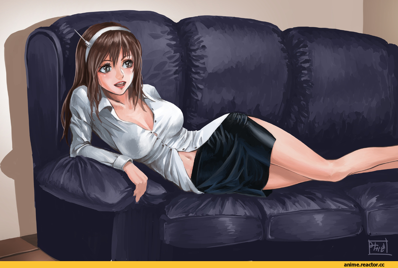 murasaki-sin, Ashigara (kantai collection), Kantai Collection, Anime