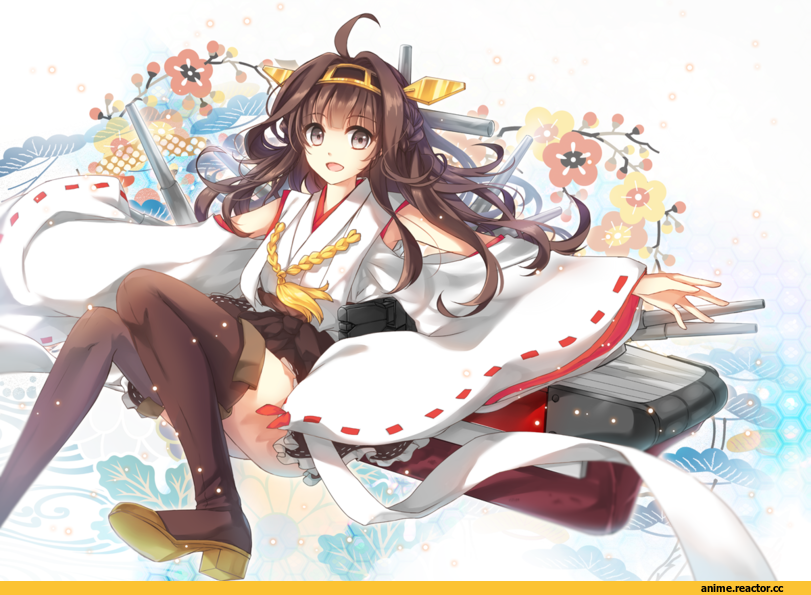 Kongou (Kantai Collection), Kantai Collection, ceru, Anime