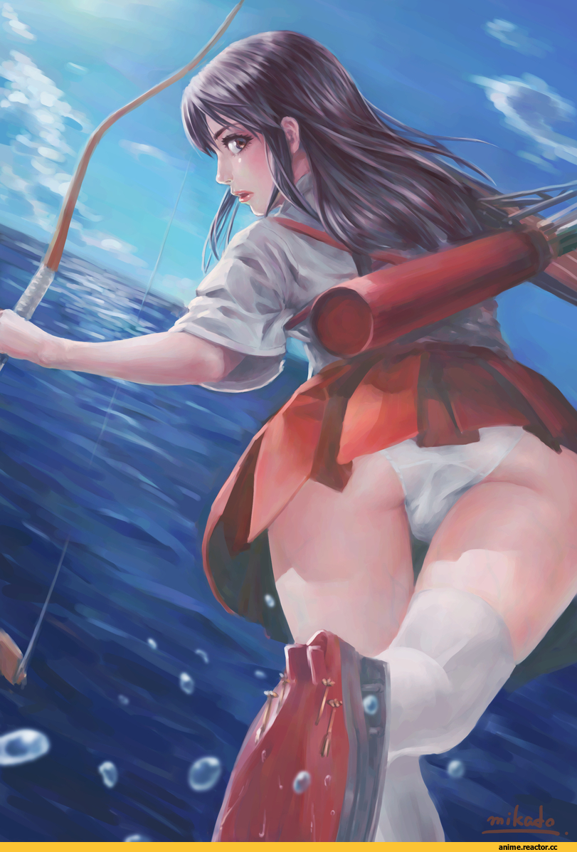 Akagi (Kantai Collection), Kantai Collection, Anime Adult pantsu, Anime Ero, murasaki-sin, Anime