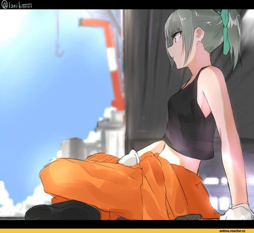 yuubari (kantai collection), Kantai Collection, Isshiki (Ffmania7), Anime Art, Anime