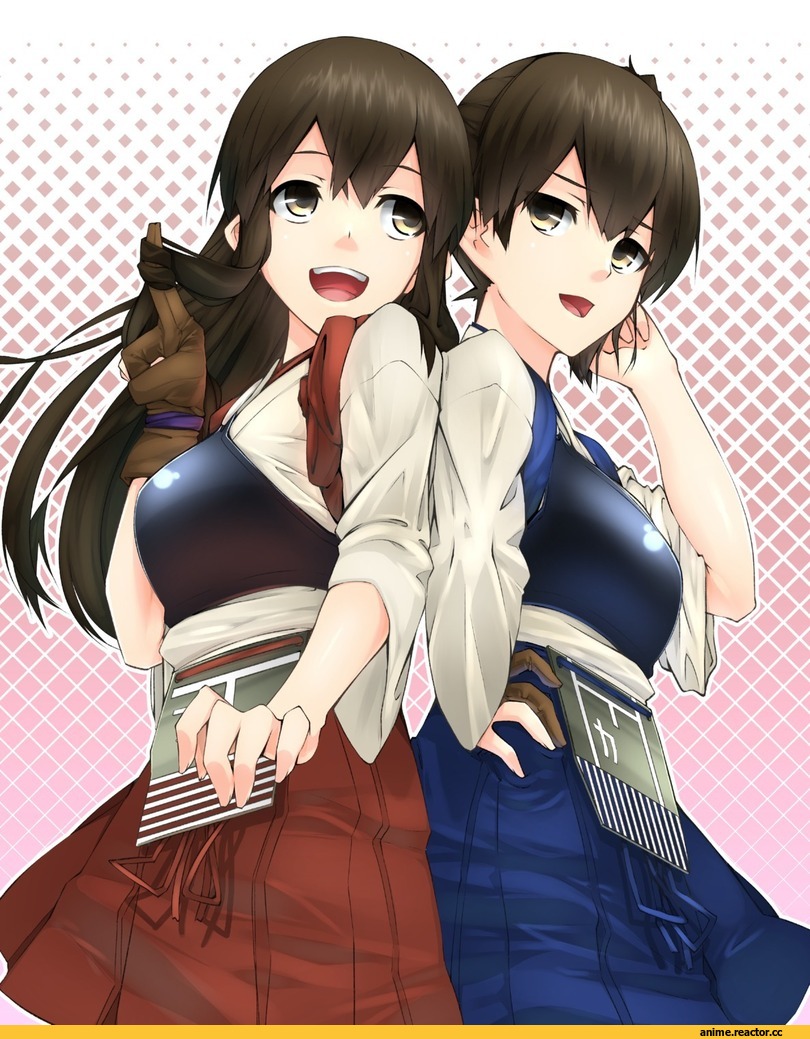 Akagi (Kantai Collection), Kantai Collection, Kaga (Kantai Collection), Anime