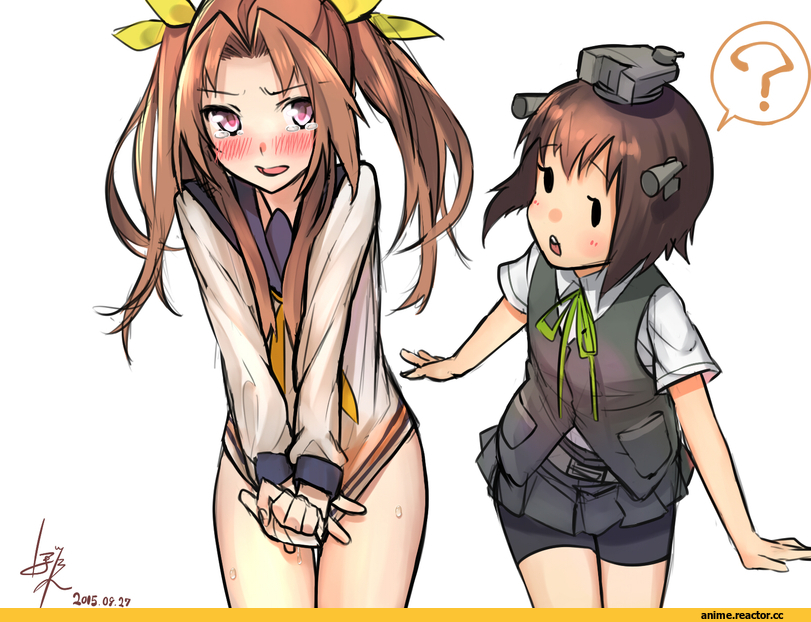 Kagerou (Kantai Collection), Kantai Collection, Yukikaze (Kantai Collection), Baffu, Anime